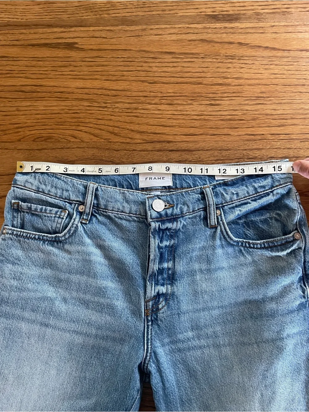 FRAME Denim High-Rise Button Fly Le Pixie Slouch Jeans - Size 26